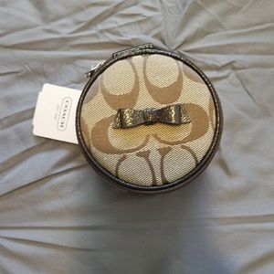 Coach jewelry holder